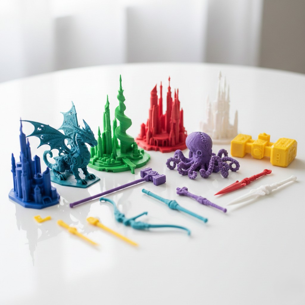 הדפסת תלת-מימד - דגמים